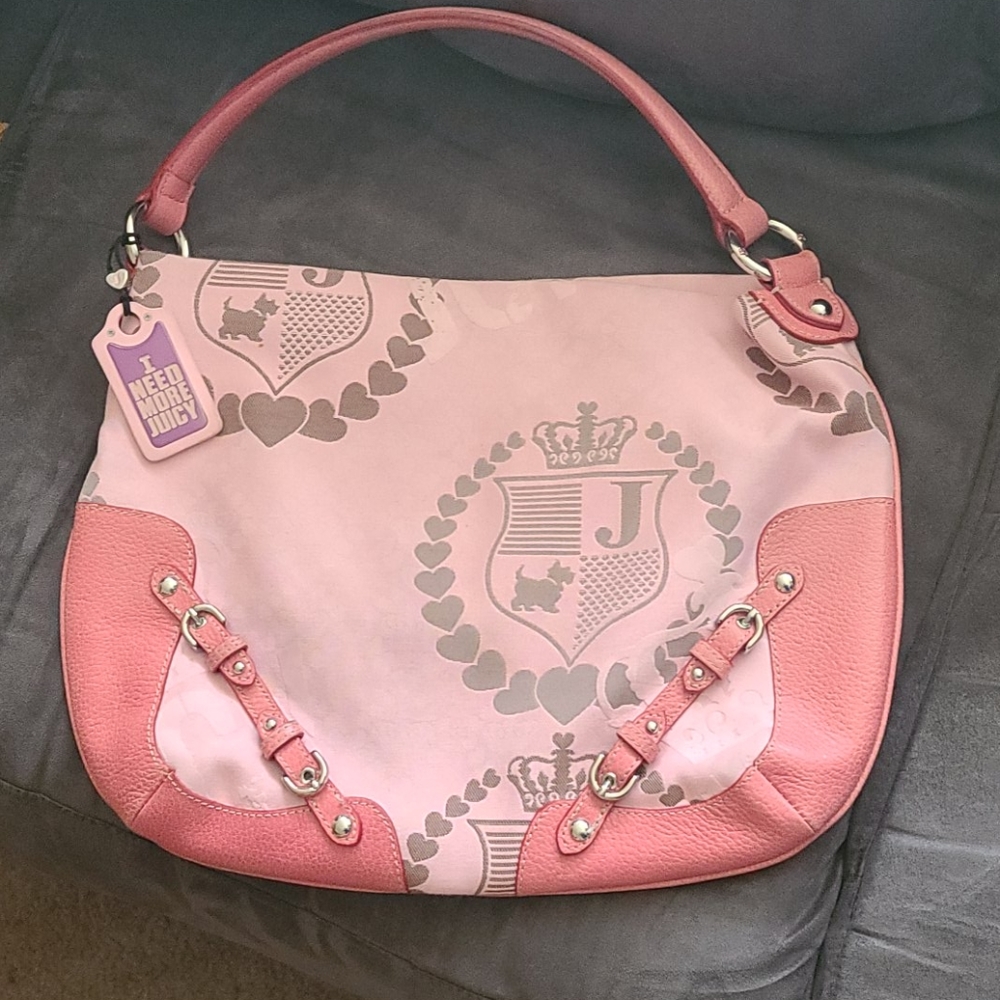 Pink juicy couture handbag